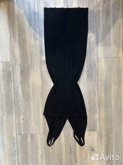 Чёрная вечернее платье