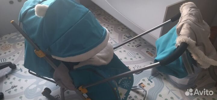 Санки-коляска Ника-6