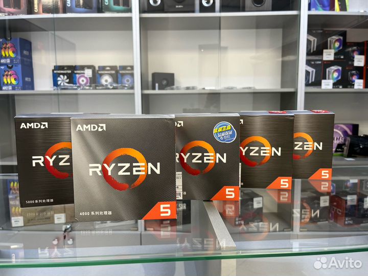 Процессоры Ryzen 5 4500/5500