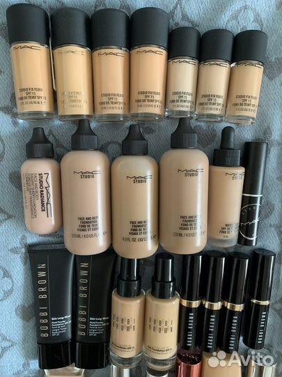 Тональная основа, консиллер, база под макияж
