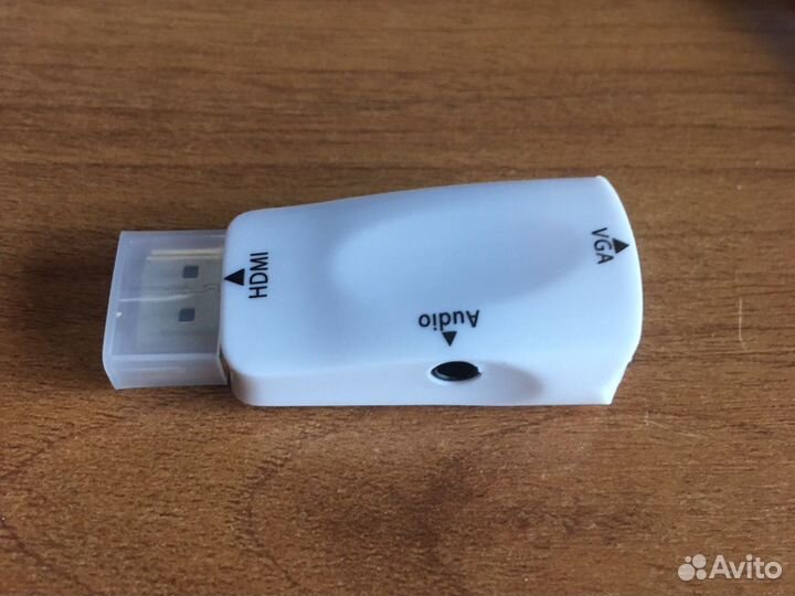 Адаптер hdmi - VGA с аудио выходом 3.5