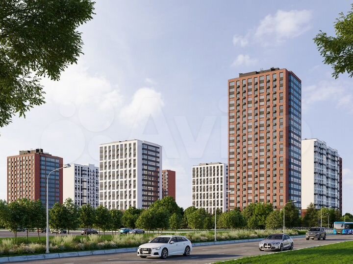 2-к. квартира, 49,6 м², 9/16 эт.