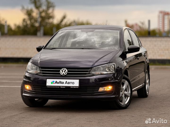 Volkswagen Polo 1.6 AT, 2017, 119 000 км