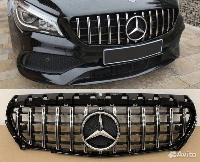 Решетка Mercedes CLA C117 amg GT