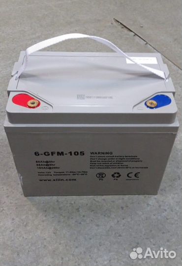 Аккумулятор для штабелёров 12V/105Ah гелевый