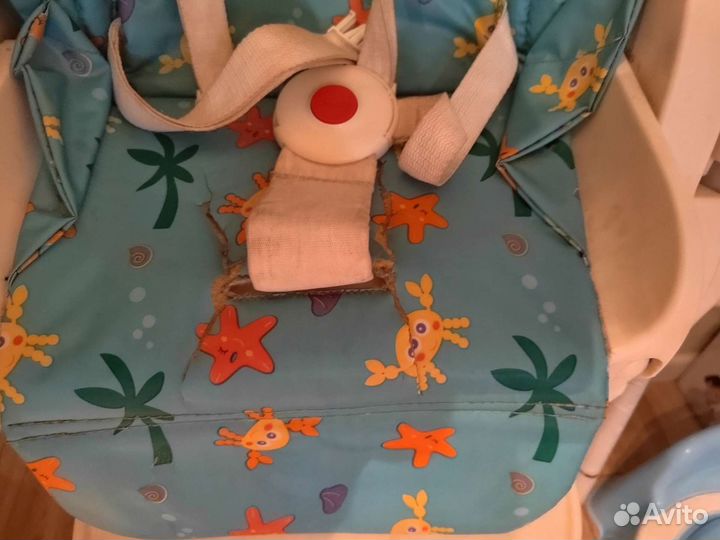 Стульчик для кормления chicco polly