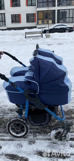 Коляска для двойни