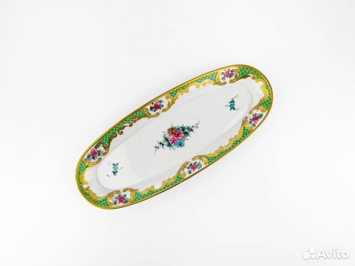 Антикварная тарелка, Европа, фарфор, 1920-1960 гг