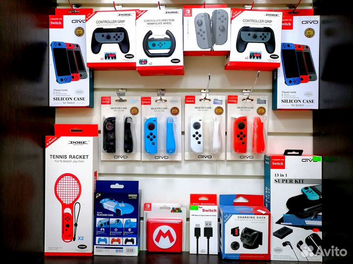 Nintendo Switch аксессуары (новые)