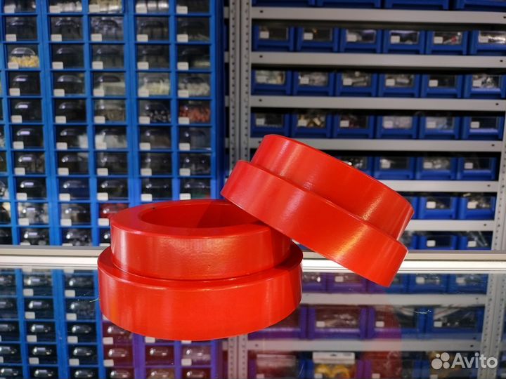 Задние проставки клиренса Hyundai Solaris, Kia Rio