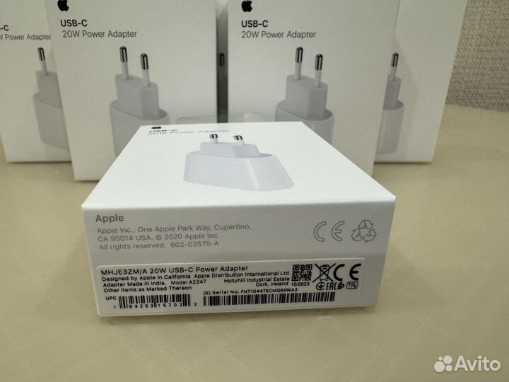 Оригинальный зарядный блок Apple