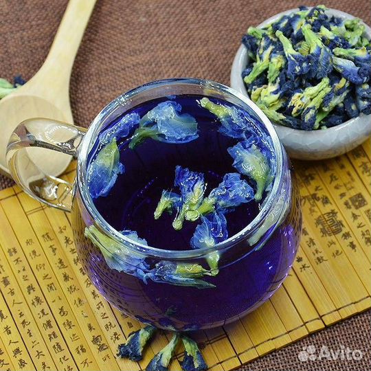 Синий чай Анчан, листовой, рассыпной от 100гр -1кг