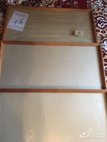 Рамка со стеклом 35х50