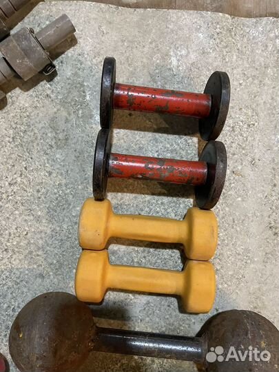 Гантели и грифы