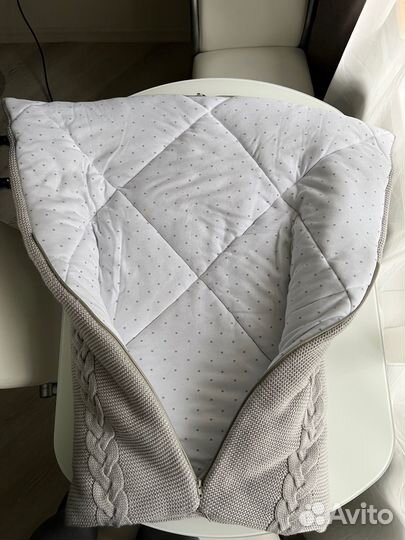 Конверт одеяло на выписку зима осень