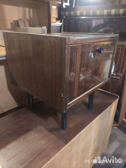 Винтажная прикроватная тумба гдр Германия