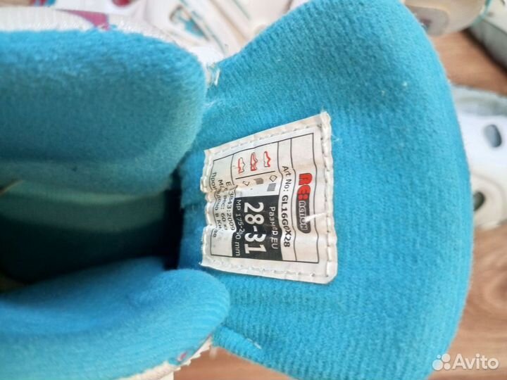 Роликовые коньки детские раздвижные