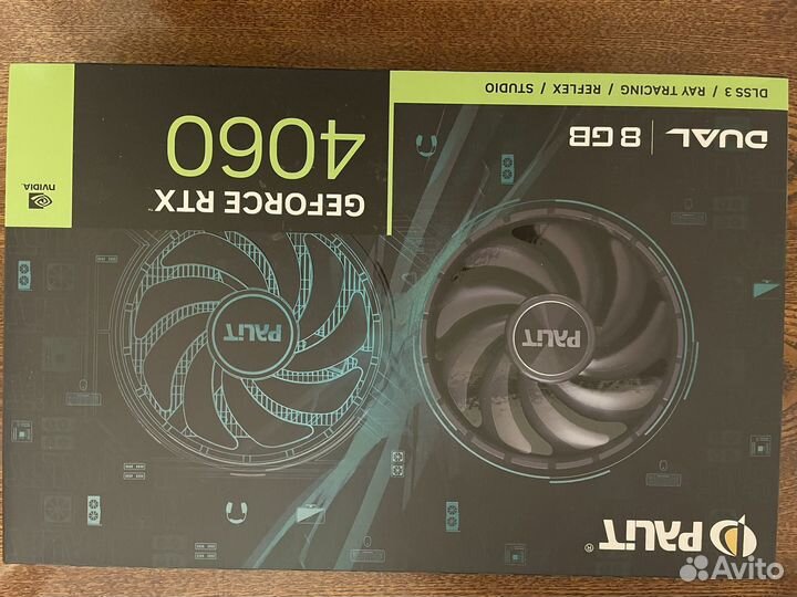 Видеокарта Palit GeForce RTX 4060 Dual