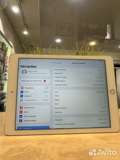 iPad Air 2 128GB Wifi+Cellular Gold