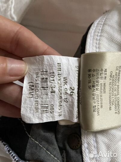 Шорты burberry оригинал