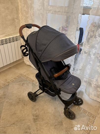 Коляска be2me синяя