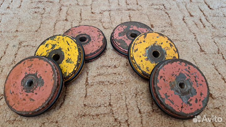 Блины для гантели б/у