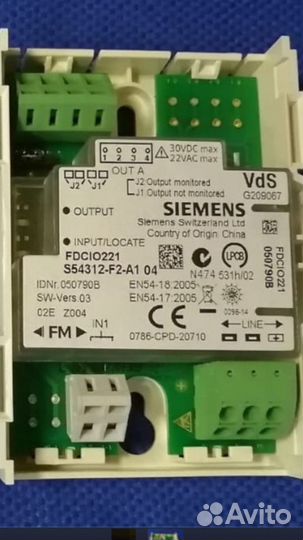 Модуль управления Siemens fdcio 221