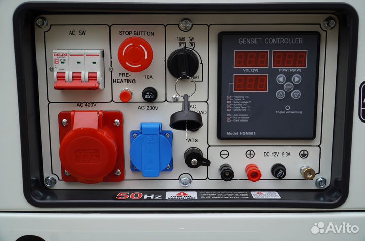 Дизельная элекетростанция 10 кВт g-power с постоян