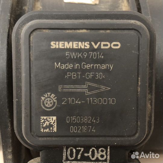 Датчик дмрв на ваз 2104 2105 2107 Siemens