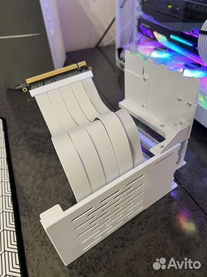 Райзер pci-e 4.0 кронштейн для видеокарты