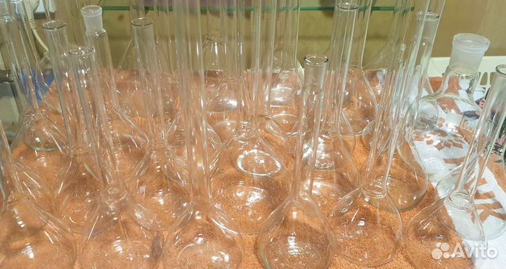 Химическая посуда(колбы)