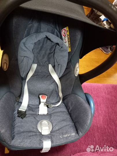 Автолюлька maxi-cosi с базой isofix
