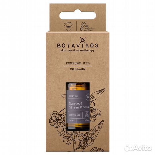 Botavikos Парфюмированное масло Розовое дерево