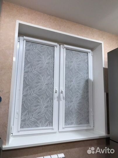 Рулонные жалюзи на створку