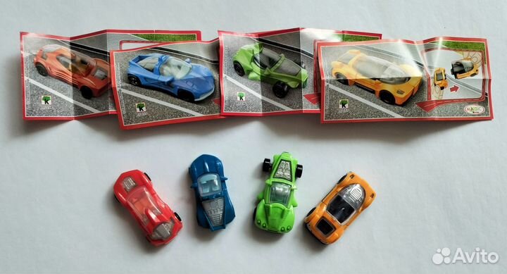 Разные серии киндер