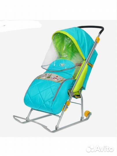 Санки на колесах Nika