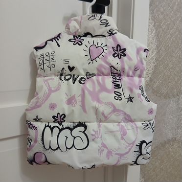 Жилетка для девочки 128 футурино