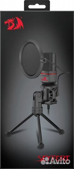 Игровой стрим микрофон Redragon Seyfert GM100