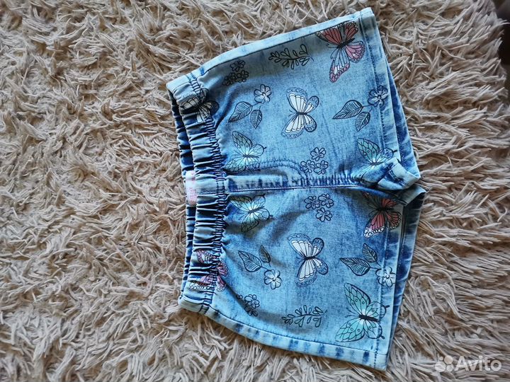 Вещи пакетом 5 шт на девочку 122-128