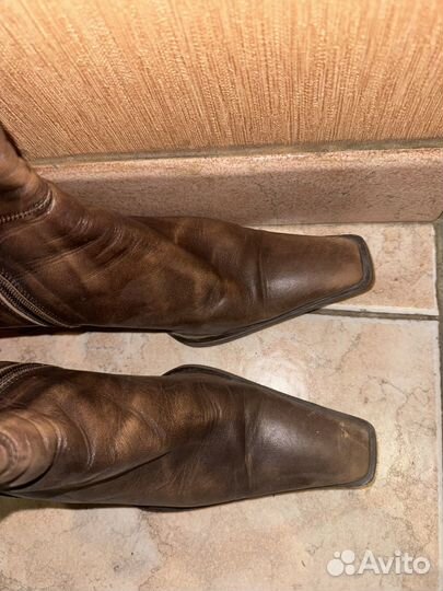 Сапоги женские натуральная кожа