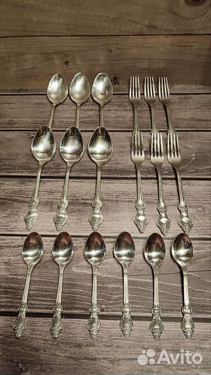 Набор Столовых и Чайных Приборов мнц Винтаж