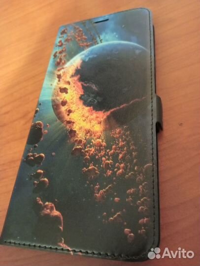 Чехол-книжка с принтом для Tecno Pova 3