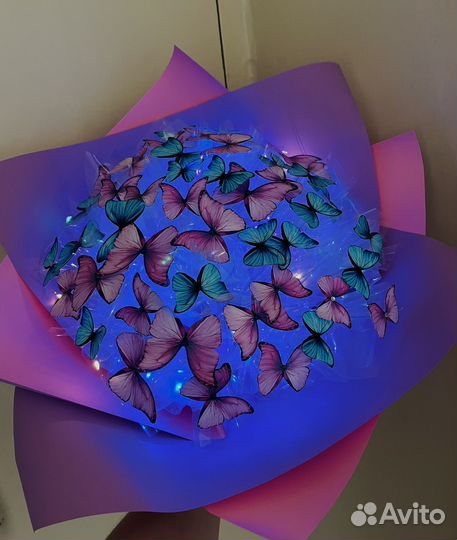 Букет из бабочек