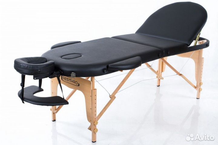Массажный стол Restpro Classic Oval 3 Black