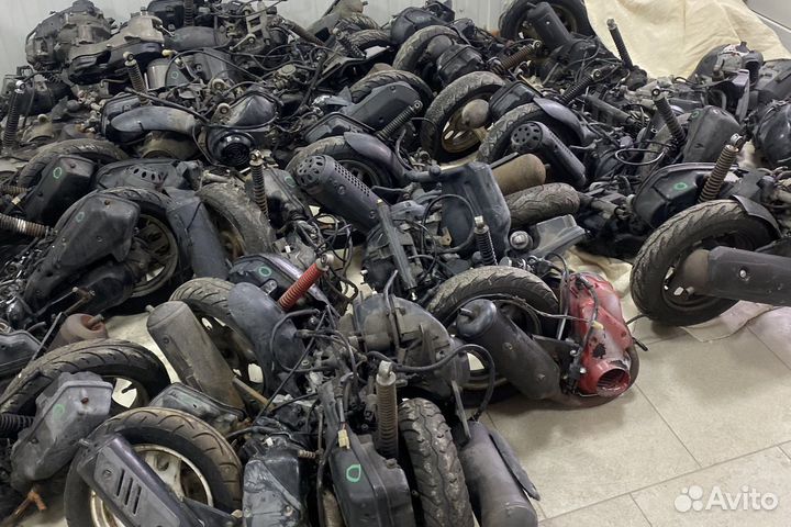 Контрактный двигатель на японские скутера