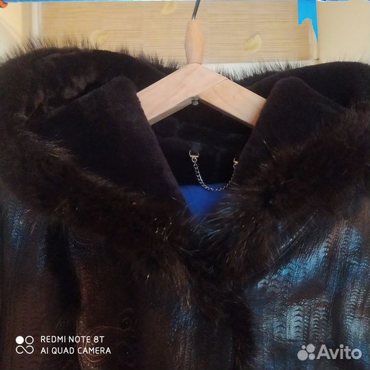 Облегченная дубленка