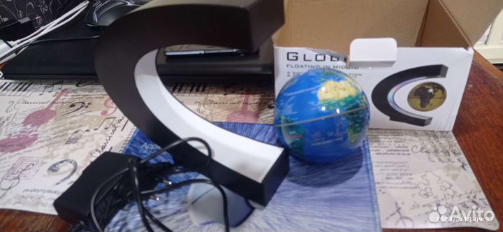 Плавающий магнитный левитационный глобус