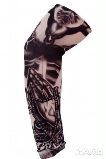 Стиль- Рукав с татуировками бесшовные эластичный
