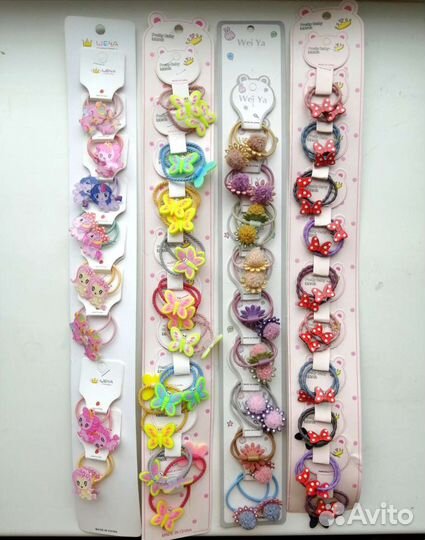 Резинки, заколки для волос