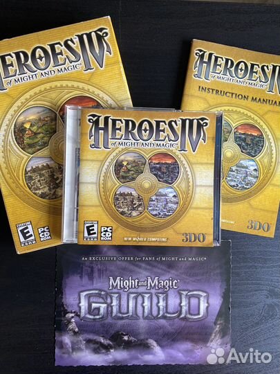 Heroes of Might and Magic IV PC box 2002